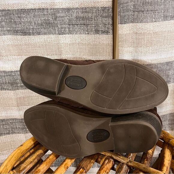 Earth Origins Brown Ankle Boots Size 8 - Picture 13 of 13